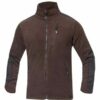 4TECH mikina fleece hnědá