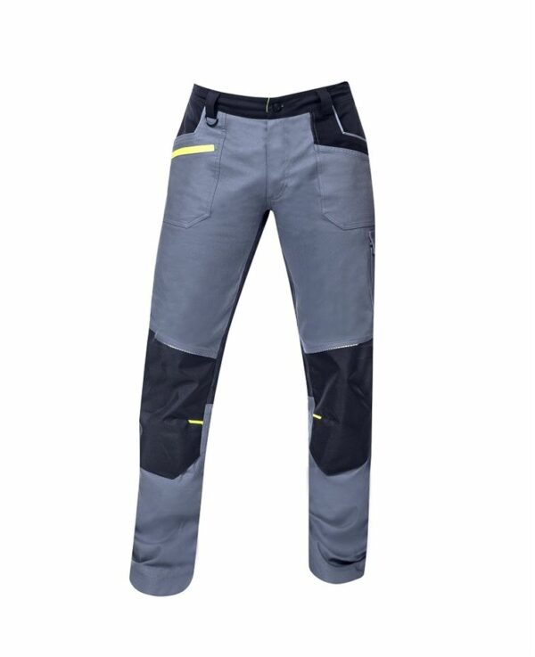 4XSTRETCH kalhoty do pasu šedé