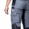 4XSTRETCH kalhoty s laclem šedé - Image 8