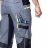 4XSTRETCH kalhoty s laclem šedé - Image 7