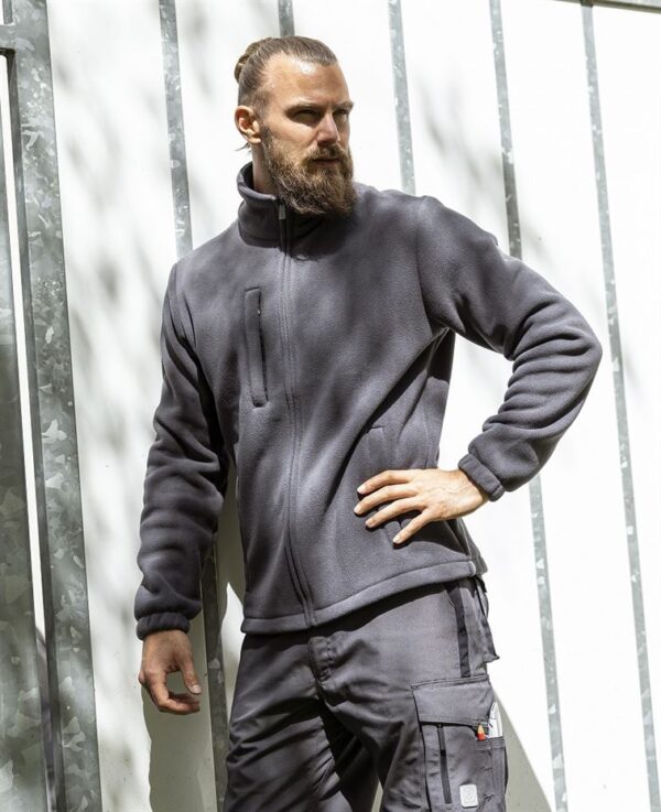 POLAR mikina fleece tmavě šedá - Obrázek 2