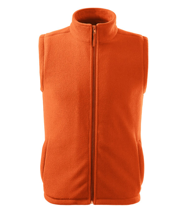 PROMO vesta fleece oranžová