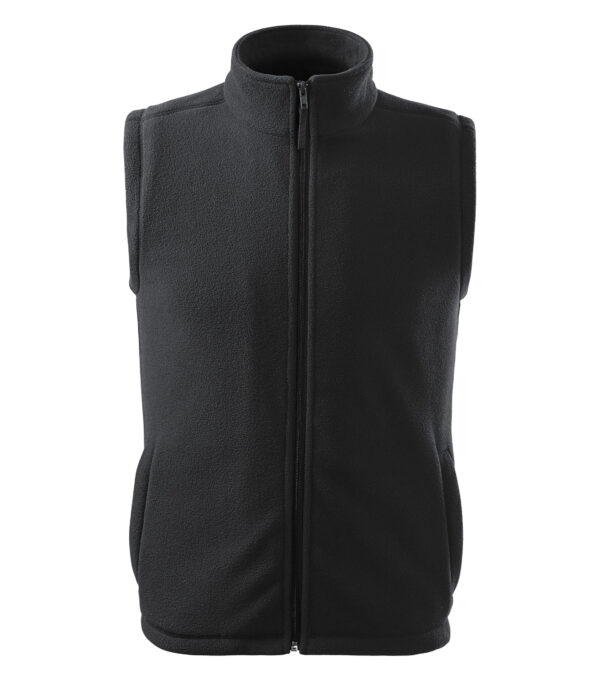 PROMO vesta fleece tmavě šedá