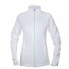 FLORET mikina fleece dámská bílá