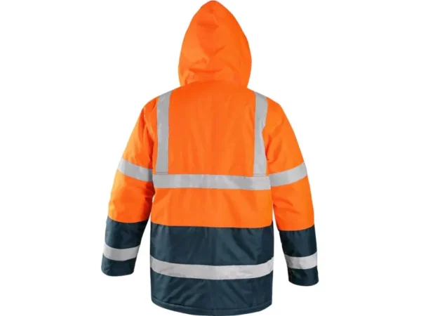 OXFORD zimní výstražná bunda oranžovo-modrá - Image 2