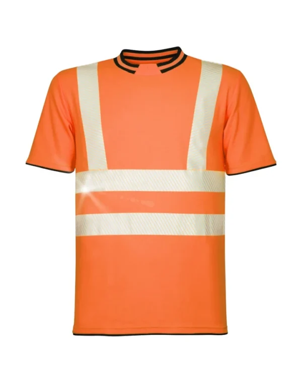 SIGNAL výstražné tričko s krátkým rukávem oranžové
