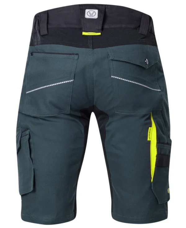 4XSTRETCH kraťasy tmavě zelené - Image 2